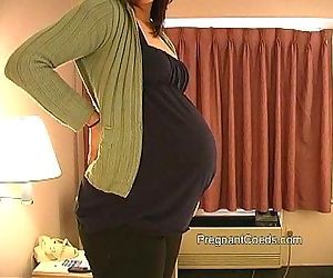 19yr old pregnant teen perky tits - 3 min