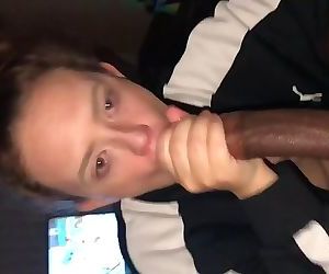 She like sucking my dick!!! - Snap: @Geminii096